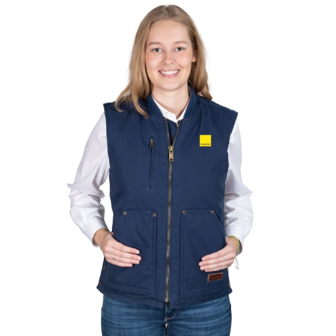 Picture of Just Country Diamantina Unisex Canvas Vest